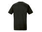 Un t-shirt noir à manches courtes.
