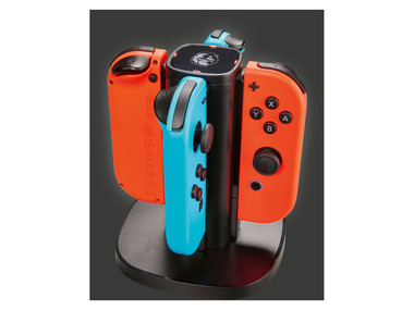 SILVERCREST® Station de charge pour manettes Nintendo Switch™ Joy-Con™, avec affichage LED