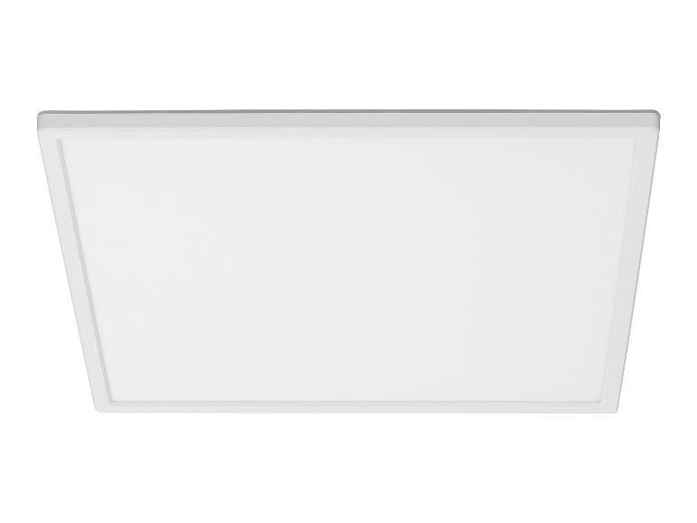 Plafonnier LED carré blanc