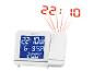 Réveil LIVARNO avec projecteur affichant l'heure 22:10 et la température 20.0°C