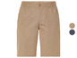 Short beige avec taille élastique.