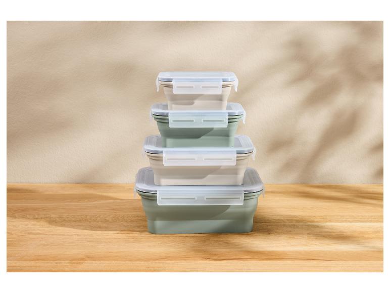 Set de boîtes de conservation ou Boîte repas pliable