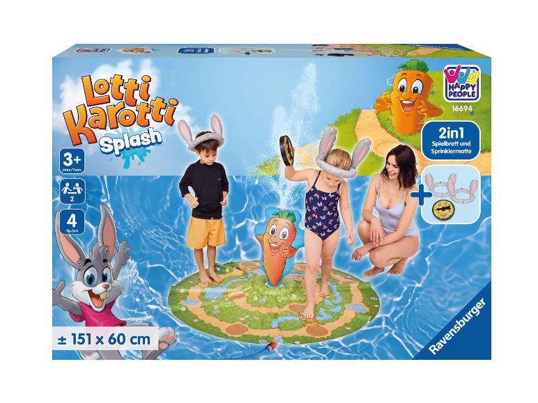 Tapis de jeu et d'arrosage 2-en-1 Lotti Karotti Splash de Ravensburger