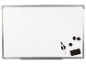 Tableau blanc, marqueur, effaceur et aimants.