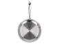 Poêle SilverCrest en acier inoxydable.