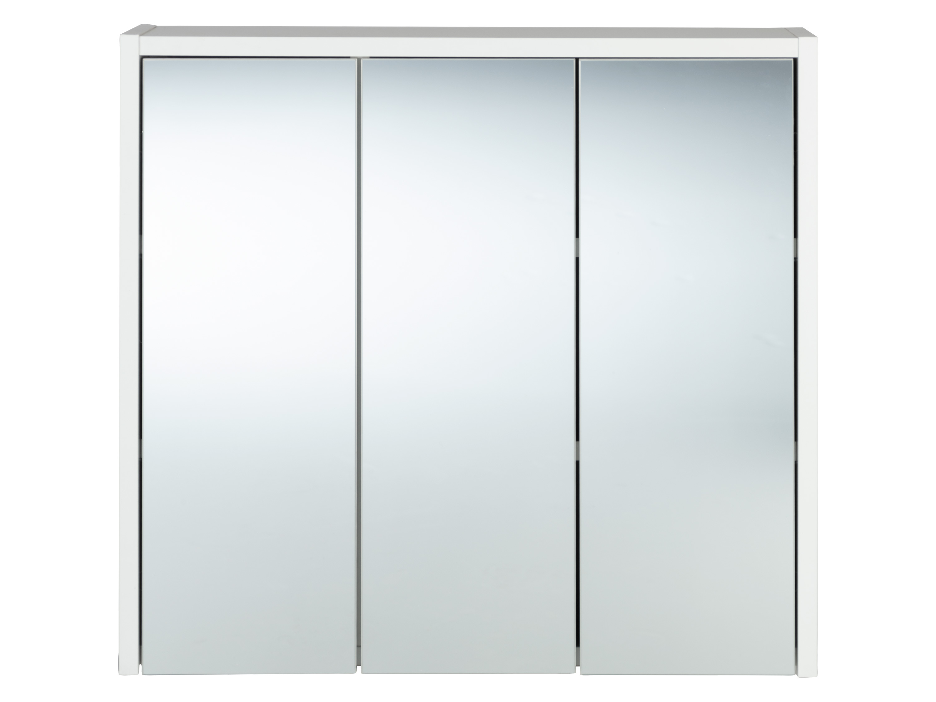 LIVARNO home Armoire de toilette miroir, 65 x 60 x 17 cm, blanc