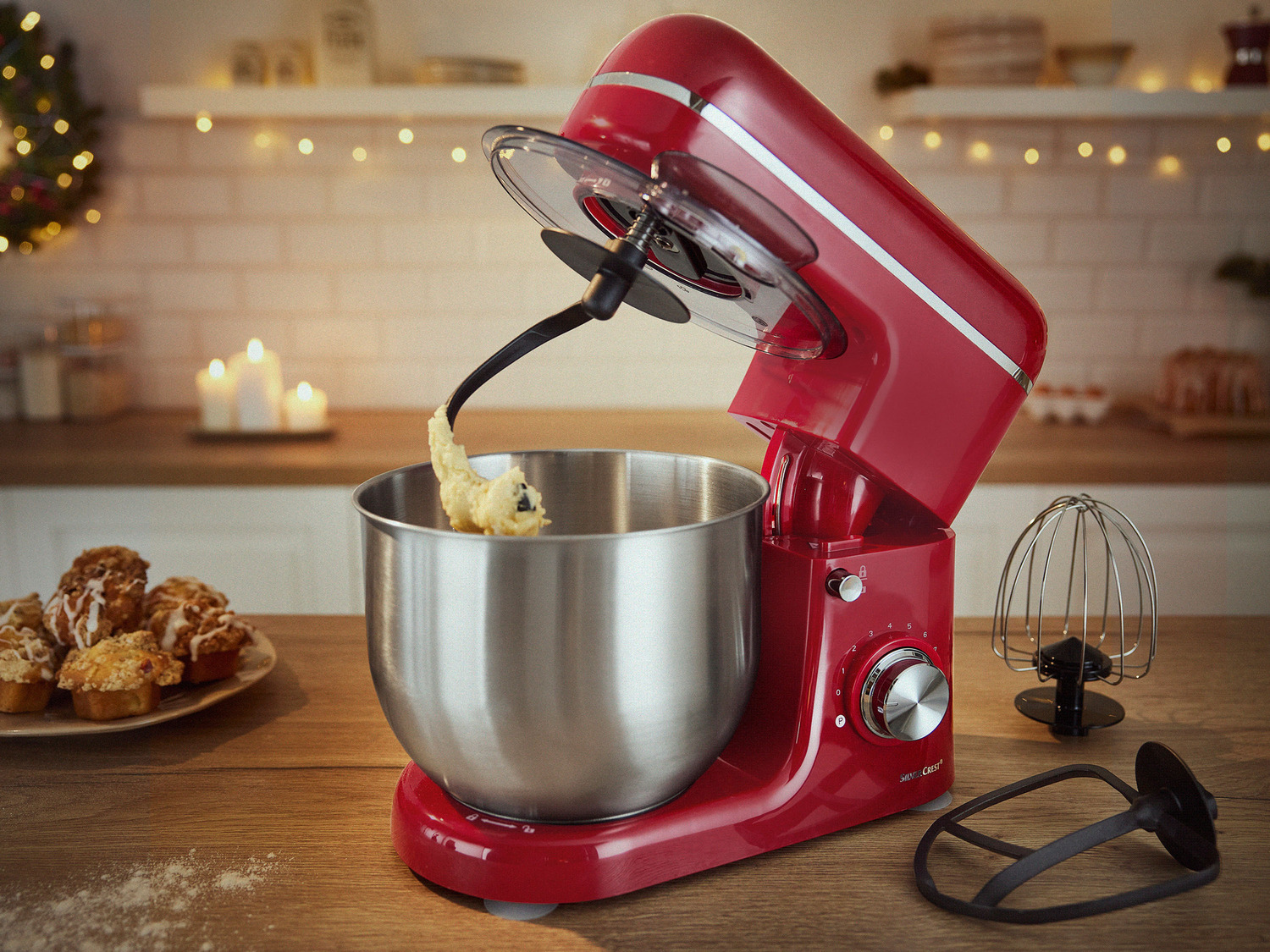 SILVERCREST® KITCHEN TOOLS Robot pâtissier SKM 600 D3,…