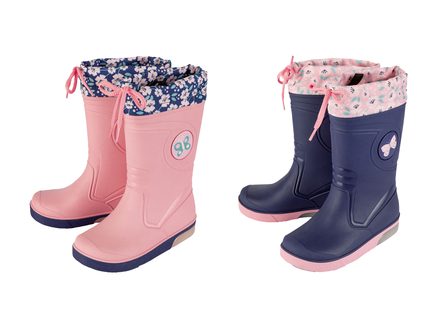 lupilu® Bottes de pluie clignotantes petite fille