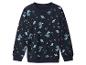 Pull pour garçon avec imprimé dinosaures dans l'espace.