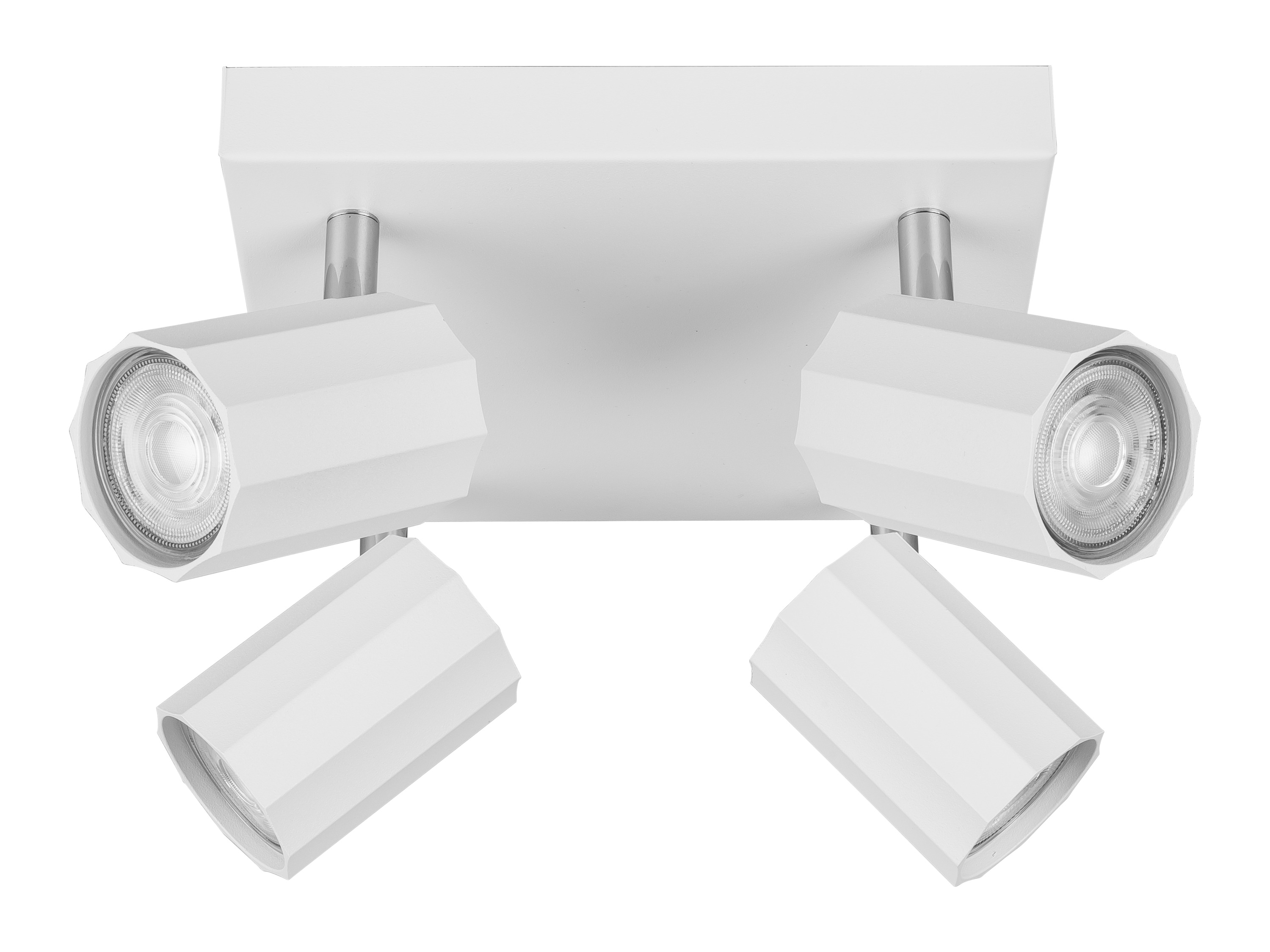 LIVARNO home Plafonnier ou applique (Spot de plafond, 4 lampes, blanc)