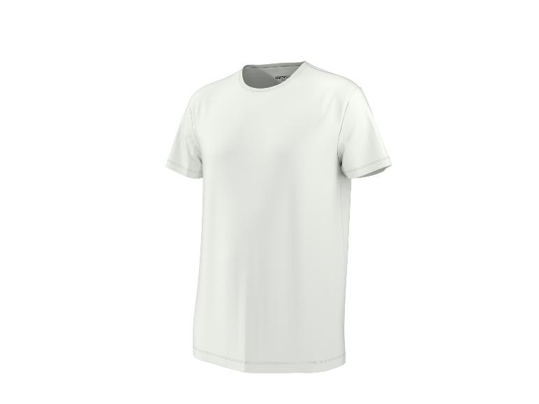 T-shirt blanc à manches courtes pour homme