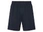 Shorts en jersey bleu marine.