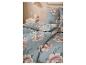 Drap-housse en jersey LIVARNO home sur un lit avec parure de lit fleurie