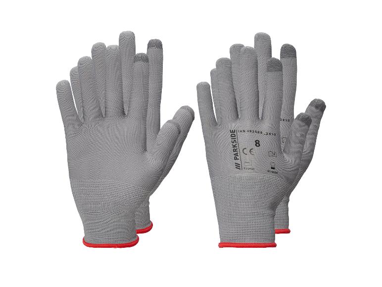 Lot de 2 paires gants de travail