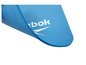 Un tapis de yoga bleu avec le logo Reebok.