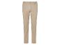 Pantalon beige clair, coupe droite.