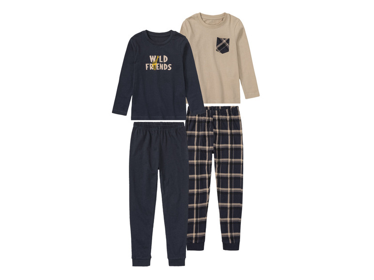 Aller en mode plein écran : lupilu® Lot de 2 pyjamas enfant - Image 2