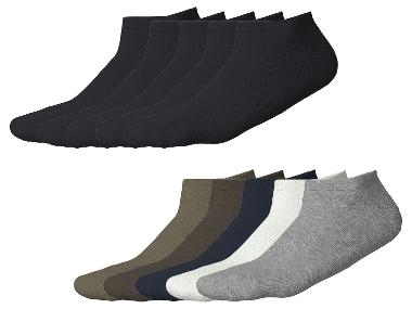 esmara Men Lot de 5 paires de socquettes homme