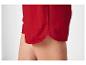 Shorts rouges en tissu jersey.