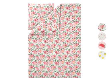 LIVARNO® Parure de lit en satin microfibre, 140 x 200 cm