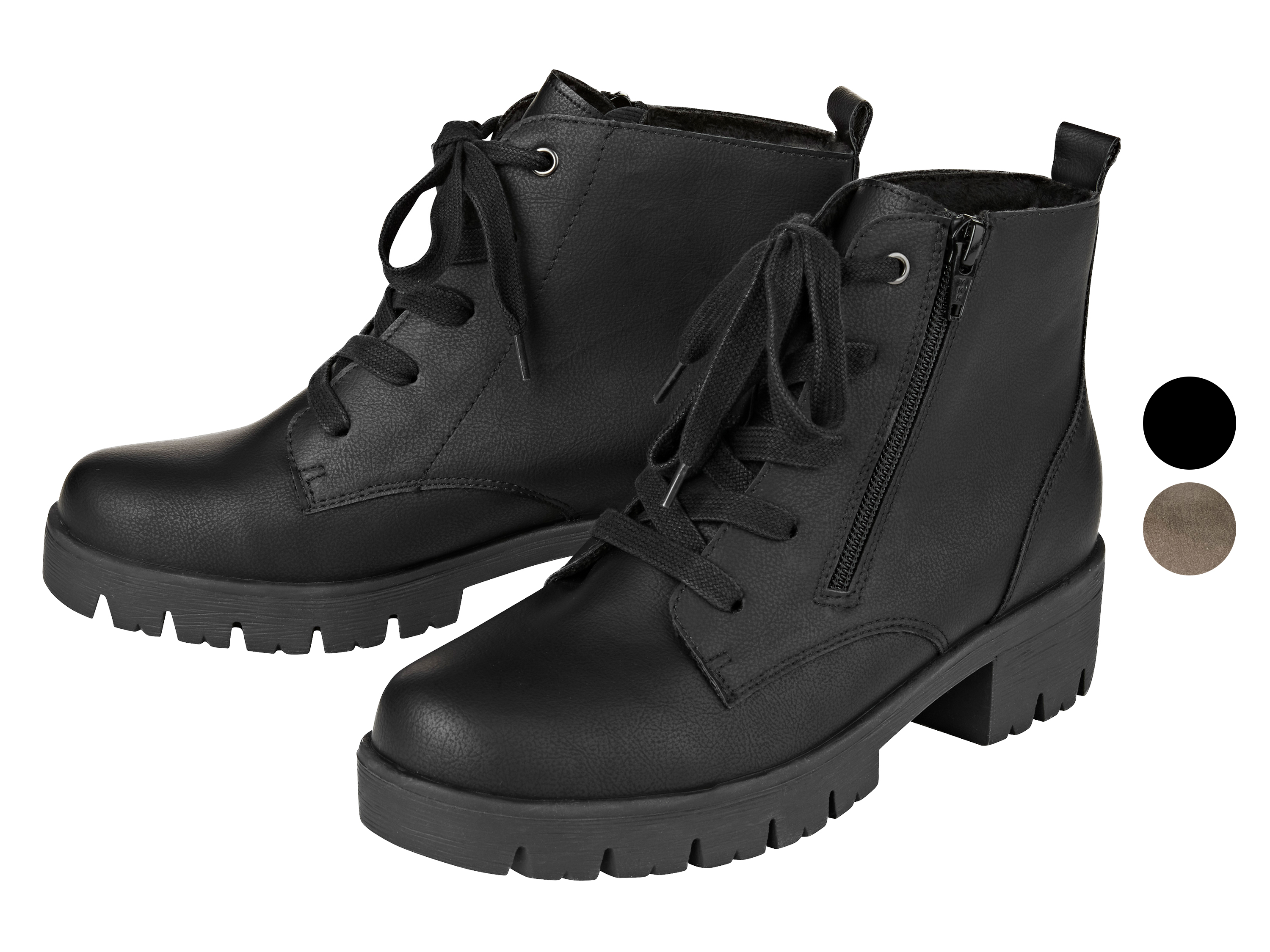 Chaussures montantes à lacets femme