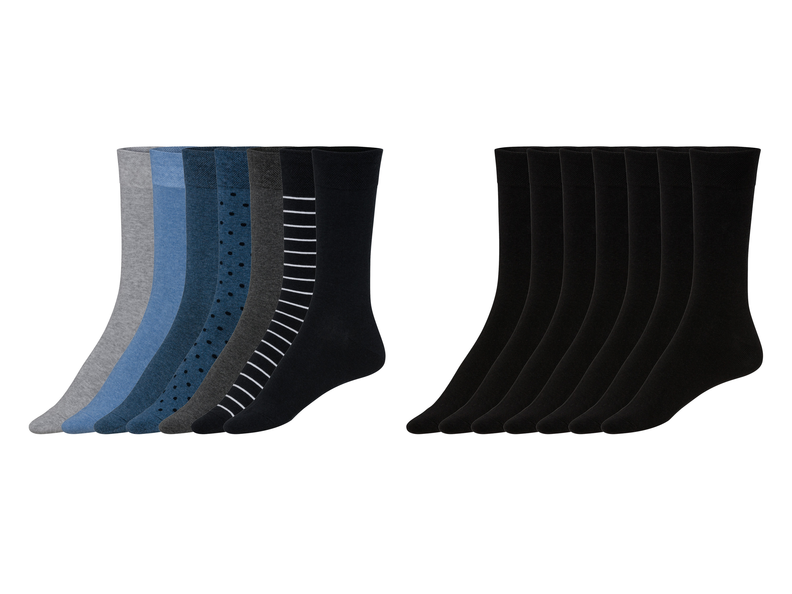 LIVERGY® Lot de 7 paires chaussettes homme