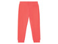 Un pantalon rose avec une taille élastique