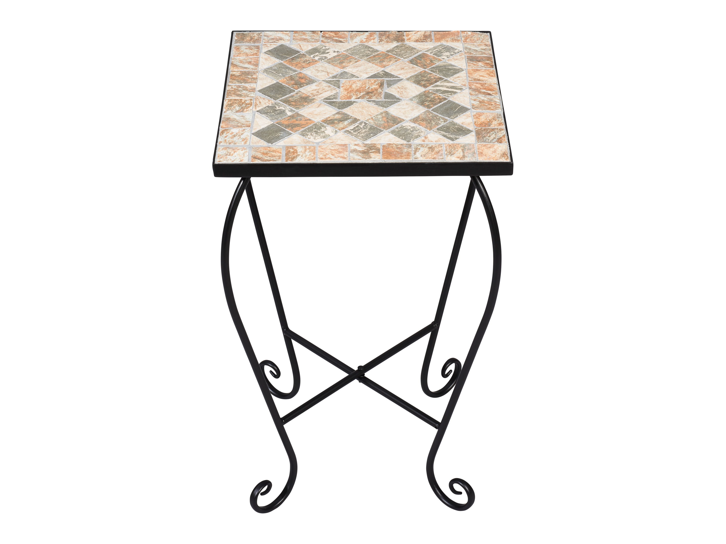 LIVARNO home Table d’appoint en mosaïque (Carré)