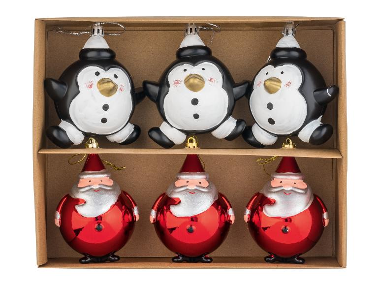LIVARNO home Décorations de Noël, 6 pièces 2