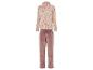 Ensemble pyjama en velours avec veste imprimée