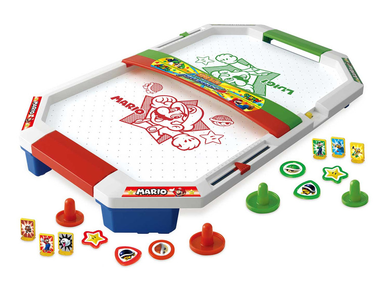 Aller en mode plein écran : Super Mario Games Jeu de table Air Hockey - Image 1