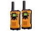 Deux talkies-walkies Bresser Junior orange.