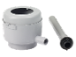 Ensemble de filtration d'eau gris clair avec tube.