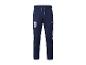 Pantalon de survêtement bleu avec des rayures blanches et des détails rouges et bleus, avec le numéro 9.