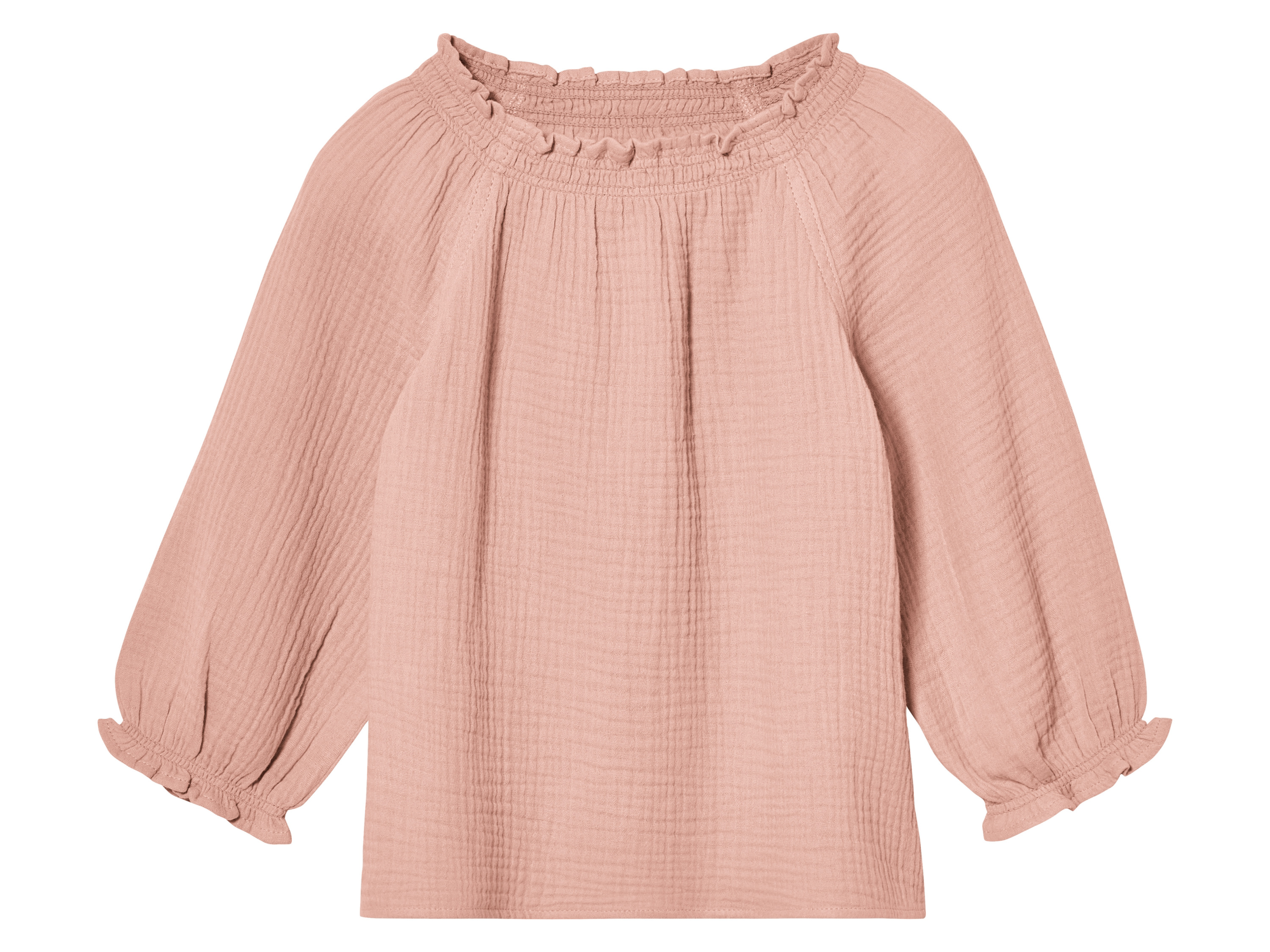 lupilu® Haut en mousseline petite fille (rose, 2-4 ans)