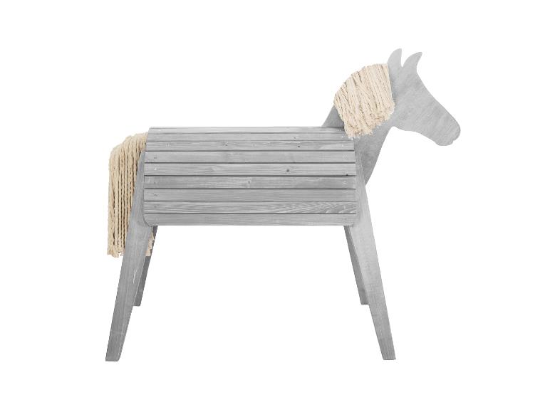 Cheval de jeu en bois