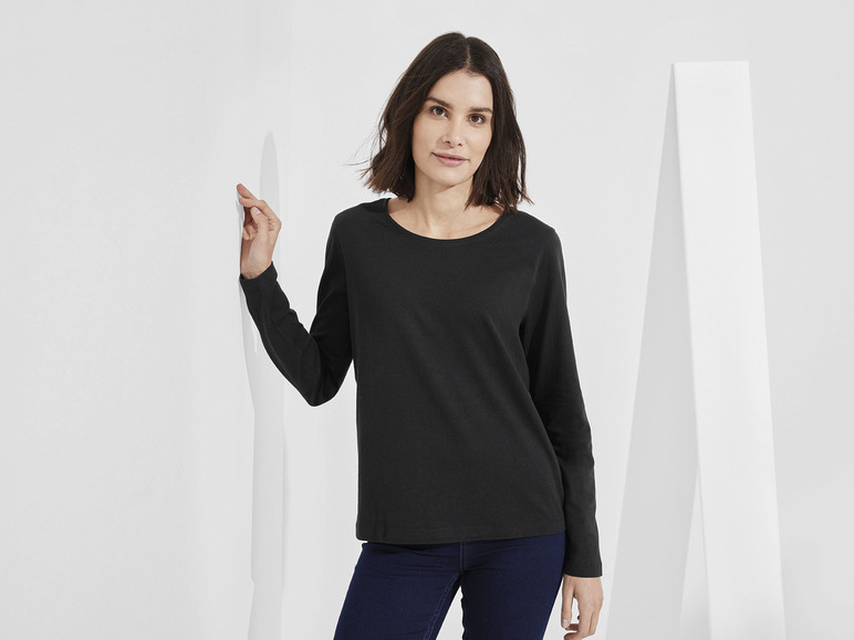 Aller en mode plein écran : esmara® T-shirt manches longues femme - Image 7