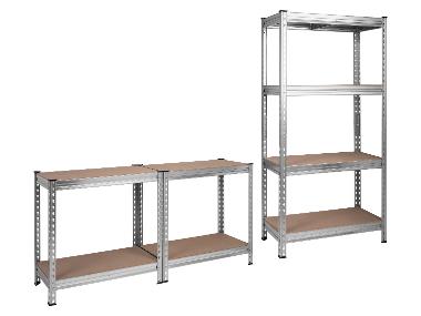 PARKSIDE PERFORMANCE® Rayonnage, 4 étages, 200 x 100 x 50 cm