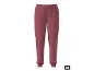 Pantalon de jogging rose foncé avec taille élastique et poignets.