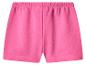 Short rose avec taille élastique.