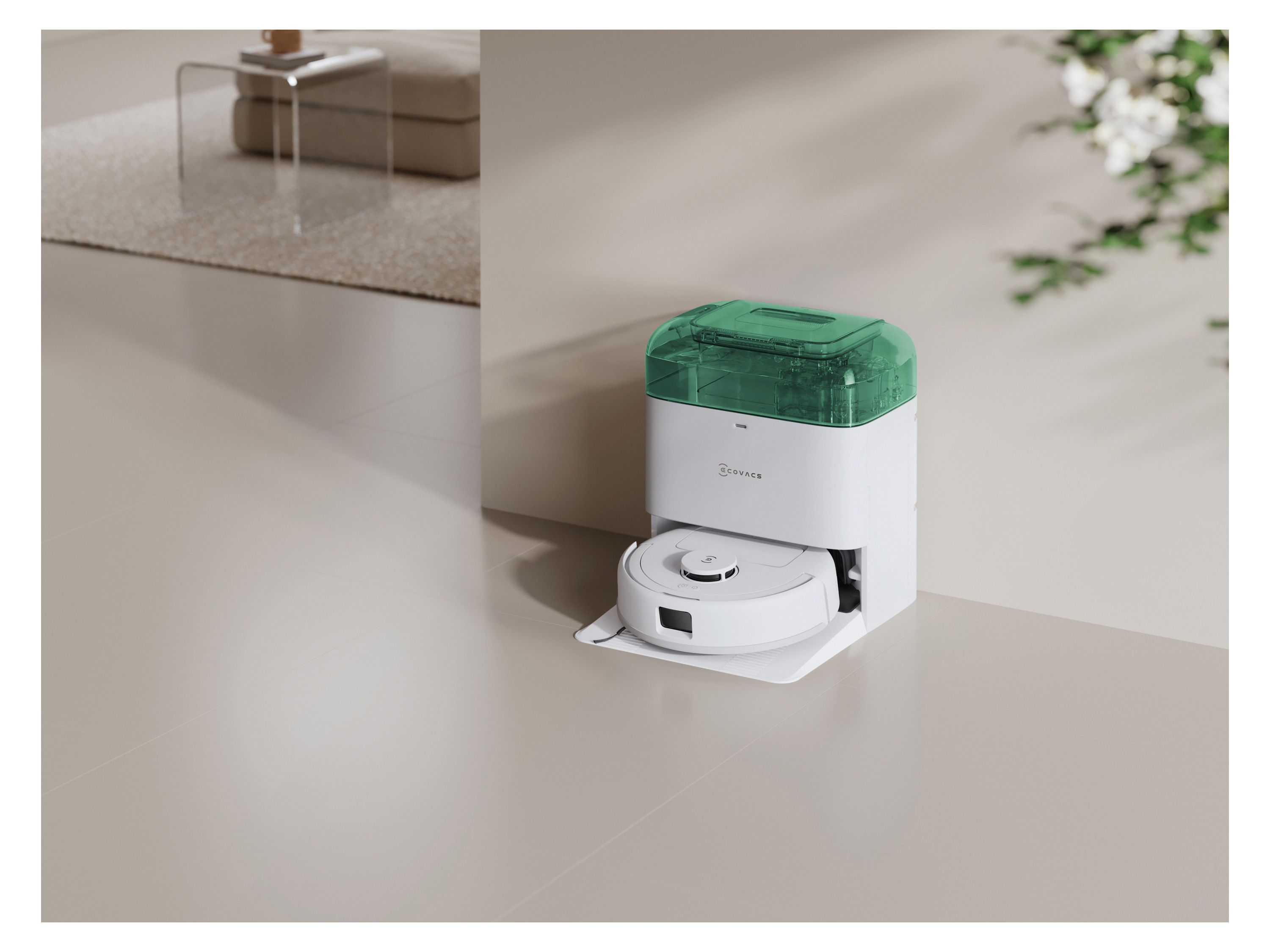 Aspirateur robot laveur ECOVACS DEEBOTMINIGREEN - vue 3