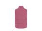 Gilet matelassé rose pour femme, vue arrière