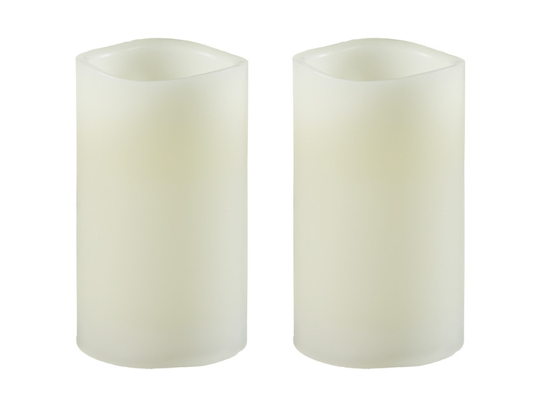 Aller en mode plein écran : LIVARNO home Bougies à LED en cire véritable - Image 2