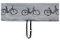 Housse de vélo avec sangles de fixation.