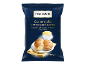 Croissants à la crème pâtissière dans un emballage bleu foncé, 500g.