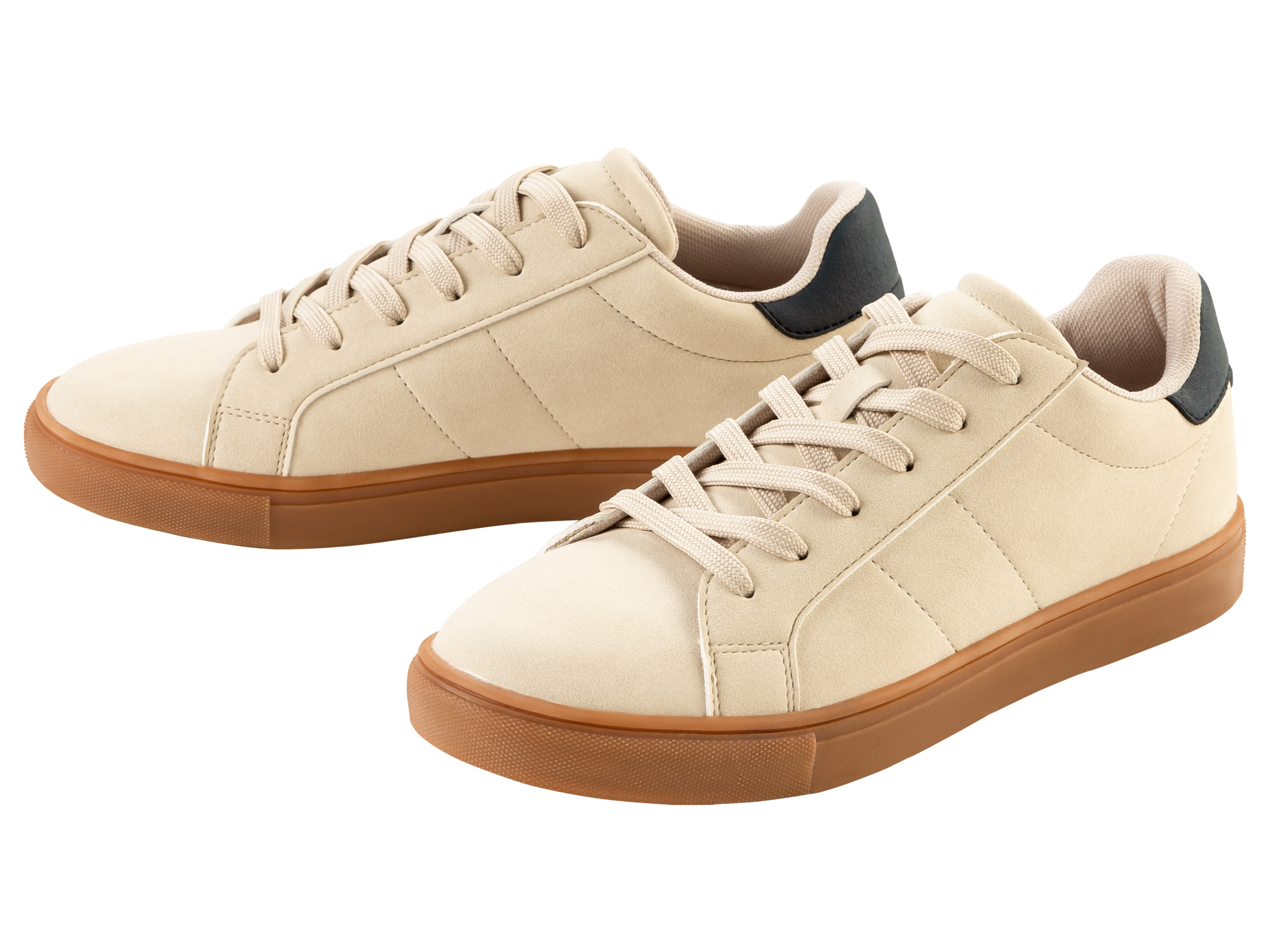 esmara® Sneakers femme (crème/noir, 37)