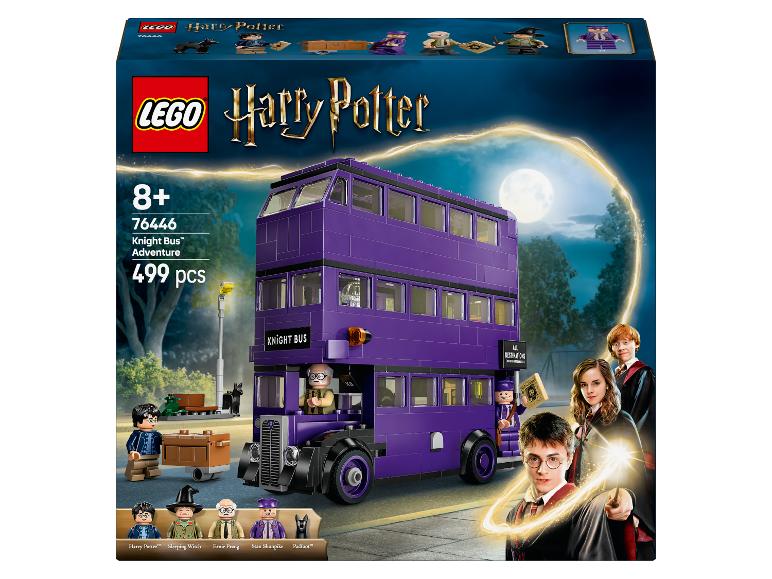 Ensemble LEGO Harry Potter Le Magicobus avec figurines.