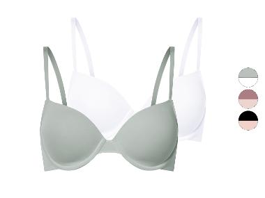 esmara® Lot de 2 soutiens-gorge à armatures femme