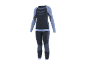 Ensemble de sous-vêtements thermiques pour homme, haut à manches longues et pantalon