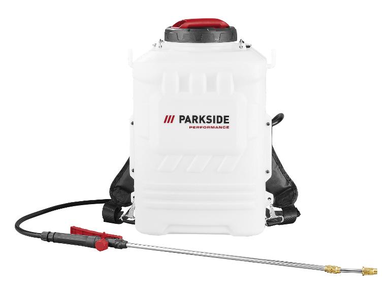 Pulvérisateur à dos sans fil PPRDS 20-Li C3, 20 V
